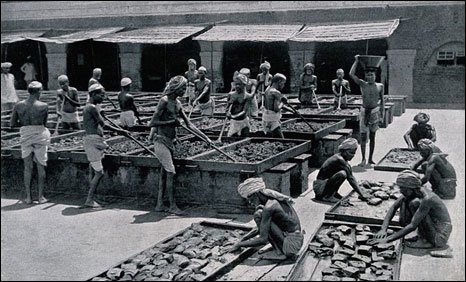 印度的鸦片工厂